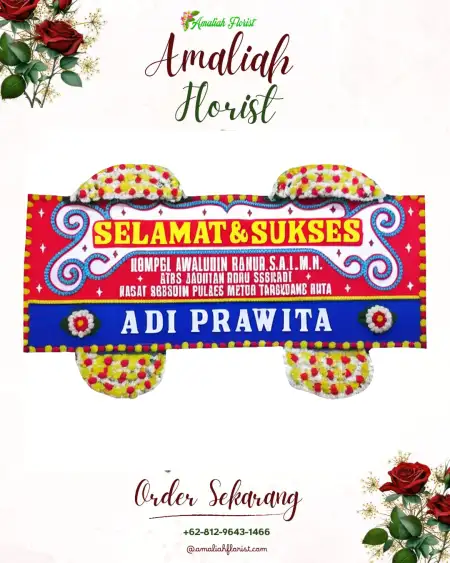 Papan Bunga Ucapan Selamat Tukmudal